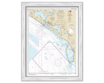 PANAMA CITY, Florida  -  2017 Nautical Chart