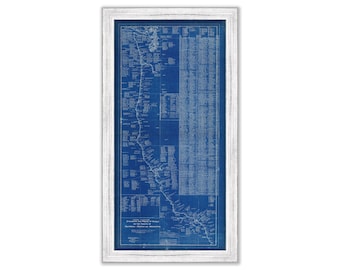 MARINE DISASTERS - Stranding's and Wrecks of Vessels on the Coast of California, Oregon and Washington  -  1949 Blueprint Chart