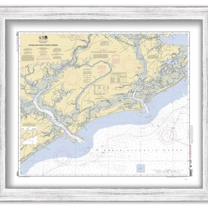 KIAWAH and FOLLY ISLANDS, South Carolina -  2010 Nautical Chart