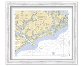 KIAWAH and FOLLY ISLANDS, South Carolina -  2010 Nautical Chart