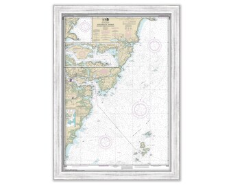 PORTSMOUTH HARBOR, Cape Neddick Harbor and Isles of Shoals, New Hampshire - Nautical Chart 1998