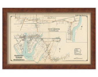 Eastport, Speonk and part of Remsenburg Map 1916 - 0046