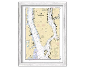NEW YORK HARBOR - Hudson and East River - 2010  Nautical Chart