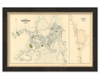 Village of Sandwich, Massachusetts 1880