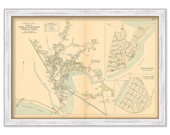 Pueblo de WELLFLEET, Massachusetts 1910
