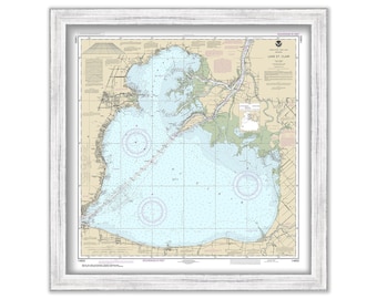 LAKE SAINT CLAIRE, Michigan  -  2018 Nautical Chart