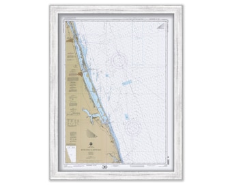 Vero Beach, Fort Pierce and Hutchinson Island, Florida  -  2000 Nautical Chart