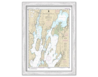 LAKE CHAMPLAIN, Vermont/New York  -  2019 Nautical Chart