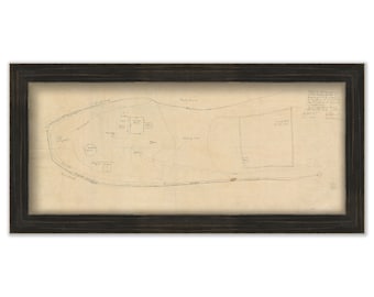 WATCH HILL LIGHTHOUSE, Stonington, Rhode Island - Site Plan 1855