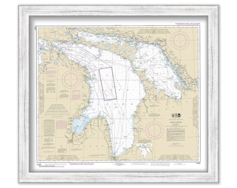 LAKE HURON  -  2016 Nautical Chart
