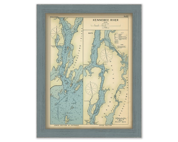 Kennebec River Depth Chart