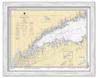 LONG ISLAND SOUND-Western Part - Nautical Chart published in 2005