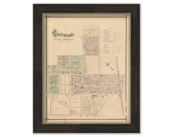 CARLSTADT, New Jersey 1876 - Replica or GENUINE ORIGINAL
