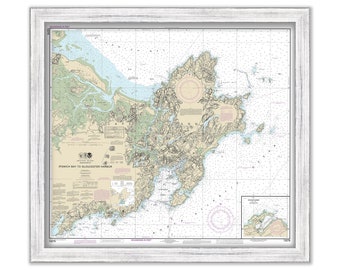 Ipswich Bay to Gloucester Harbor; Rockport Harbor, Massachusetts 2013  - Nautical Chart