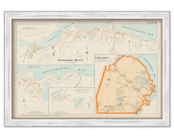 Town of Cohasset and Jerusalem Road, Massachusetts 1888