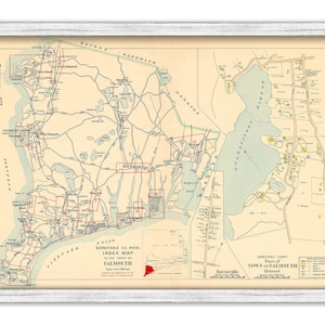Town of FALMOUTH, Massachusetts 1910