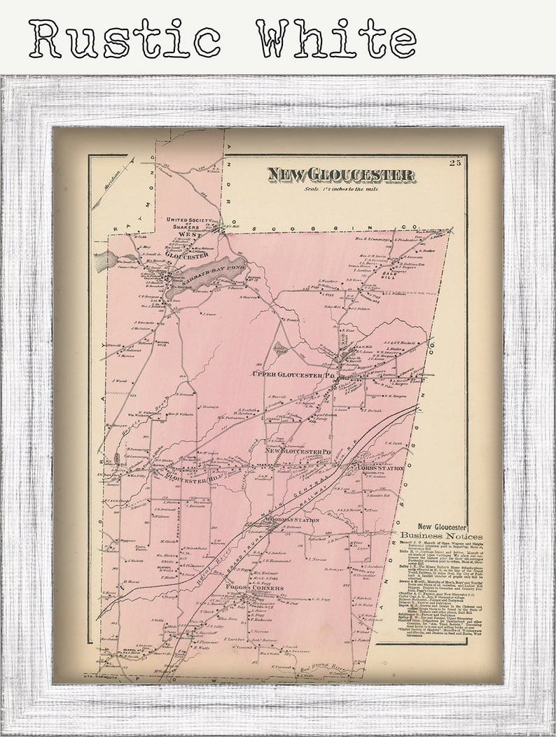 new-gloucester-maine-1871-map-replica-or-genuine-original-etsy