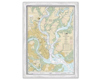 CHARLESTON HARBOR, South Carolina - Nautical Chart 2015