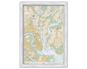 CHARLESTON HARBOR, South Carolina - Nautical Chart 2015