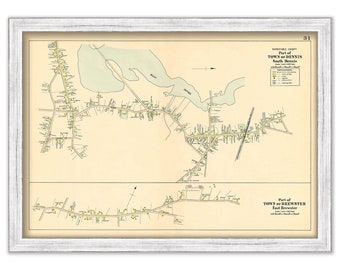 South Dennis and East Brewster, Massachusetts 1910