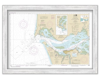 COLUMBIA RIVER, Washington/Oregon  -  2012 Nautical Chart