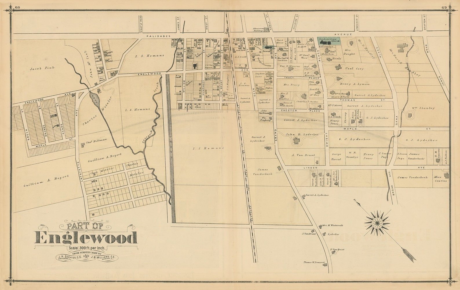 ENGLEWOOD New Jersey 1876 Replica or GENUINE ORIGINAL - Etsy