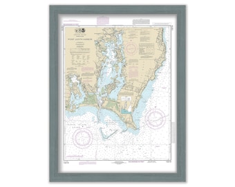 POINT JUDITH, Rhode Island - Nautical Chart by NOAA 2014