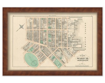 Map of Part of South Boston - 1874 Ward 12 Plate C - 0084