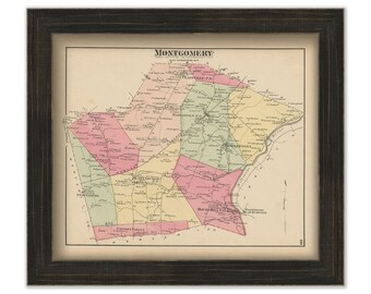 MONTGOMERY, New Jersey 1873 - Replica or Genuine Original