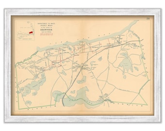 Town of BREWSTER, Massachusetts 1910