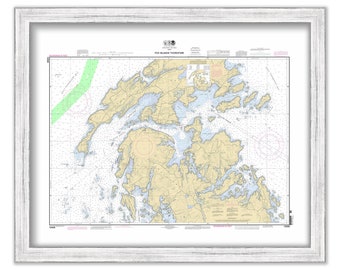 FOX ISLAND THOROFARE, Maine - 2011 Nautical Chart