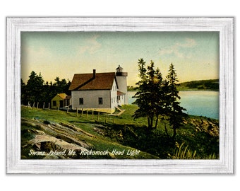 HOCKOMOCK HEAD LIGHTHOUSE, Swan's Island, Maine