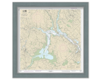 GREAT BAY, New Hampshire - Nautical Chart