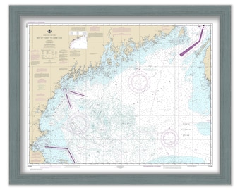 Bay of Fundy to Cape Cod, Maine/New Hampshire/Massachusetts  -  2020 Nautical Chart