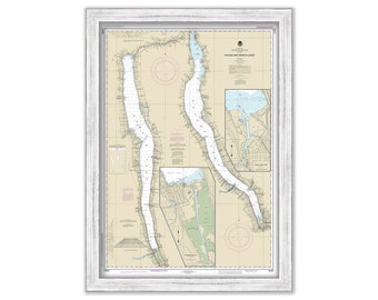 CAYUGA and SENECA LAKES, New York - 2019 Nautical Chart