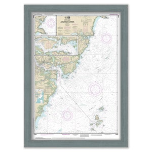 PORTSMOUTH HARBOR, Cape Neddick Harbor and Isles of Shoals, New Hampshire - Nautical Chart 2019