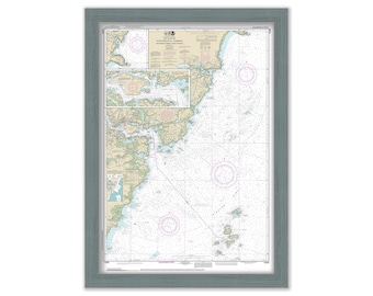 PORTSMOUTH HARBOR, Cape Neddick Harbor and Isles of Shoals, New Hampshire - Nautical Chart 2019