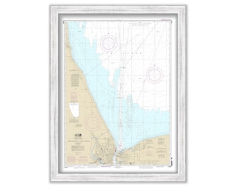 PORT HURON, Michigan  -  2014 Nautical Chart