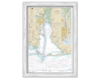 MOBILE, Alabama - 2016 Nautical Chart