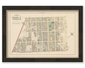 Map of Part of South Boston - 1874 Ward 7 Plate B