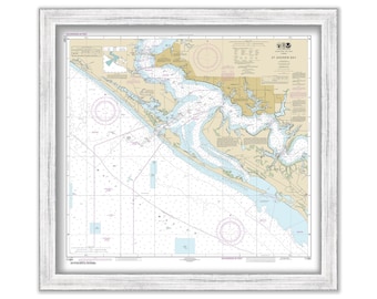 SAINT ANDREW BAY, Florida  -  2015 Nautical Chart
