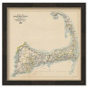 CAPE COD/Barnstable County, Massachusetts 1910