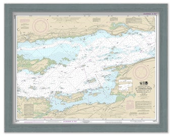 SAINT LAWRENCE RIVER, New York - Butternut Bay to Ironsides Island - 2019 Nautical Chart