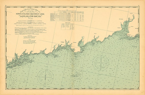 Norwalk Islands Chart