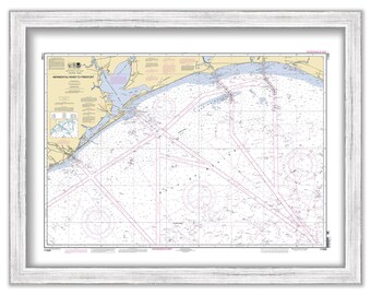 GALVESTON ISLAND, Texas - 2011 Nautical Chart