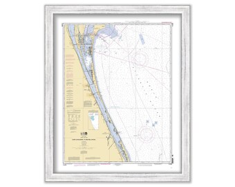 CAPE CANAVERAL and MELBOURNE, Florida  -   2010 Nautical Chart