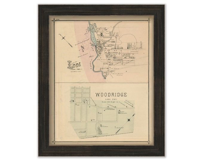 Woodridge and Lodi, New Jersey 1876 - Replica or GENUINE ORIGINAL