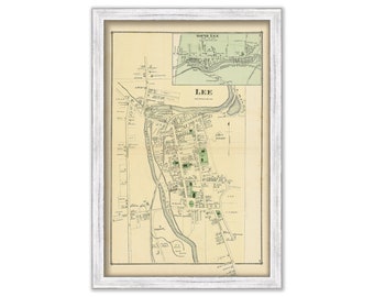 Village of Lee, Massachusetts 1876