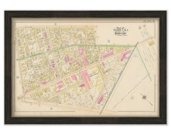 CAMBRIDGE, Massachusetts 1894 Plate 8, The Port