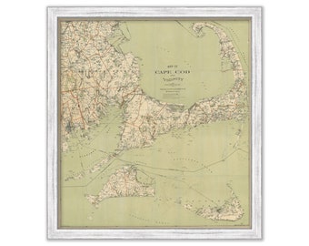 CAPE COD and the ISLANDS -  by Geo. H. Walker published in 1892